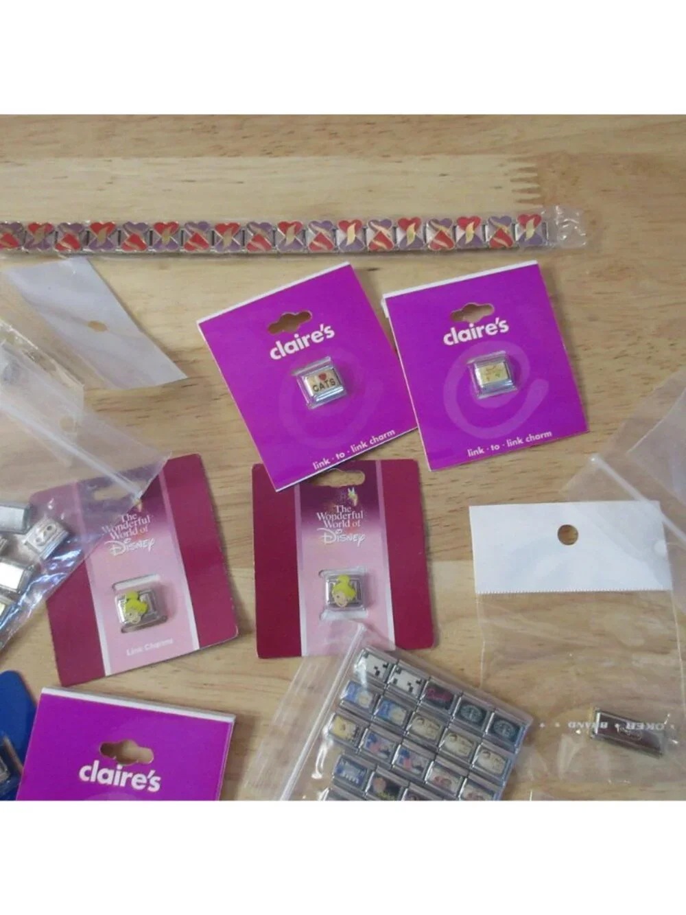 Huge Lot of 350+ Add-A-Link Charms Plus Durable Organizing Case